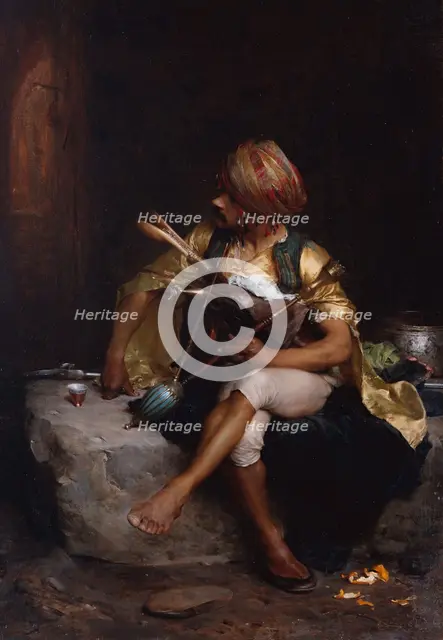A Bashi-Bazouk, 1875. Creator: Charles Bargue.