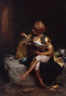 A Bashi-Bazouk, 1875. Creator: Charles Bargue