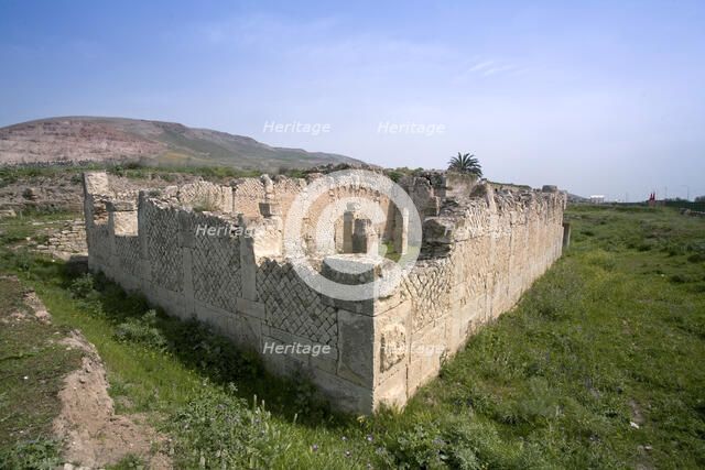 A basilica in Bulla Regia, Tunisia. Artist: Samuel Magal