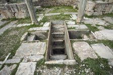 A basilica in Bulla Regia, Tunisia. Artist: Samuel Magal