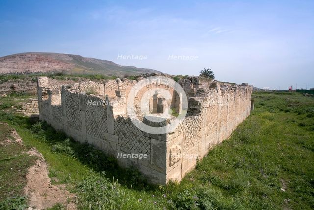 A basilica in Bulla Regia, Tunisia. Creator: Samuel Magal.