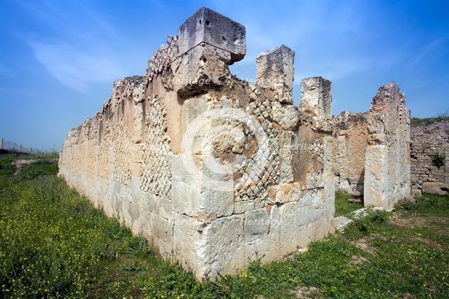 A basilica in Bulla Regia, Tunisia. Creator: Samuel Magal.