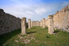 A basilica in Bulla Regia, Tunisia. Creator: Samuel Magal