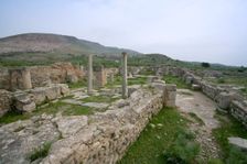 A basilica in Bulla Regia, Tunisia. Creator: Samuel Magal