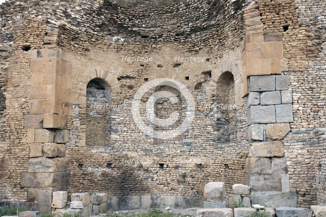 A basilica in Chemtou, Tunisia. Artist: Samuel Magal