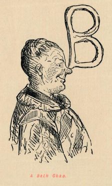 A Bath Chap c1860, (c1860). Artist: John Leech
