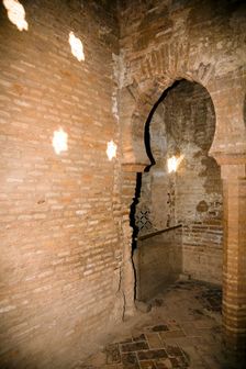 A bath house in Alhambra, Granada, Spain, 2007. Creator: Samuel Magal