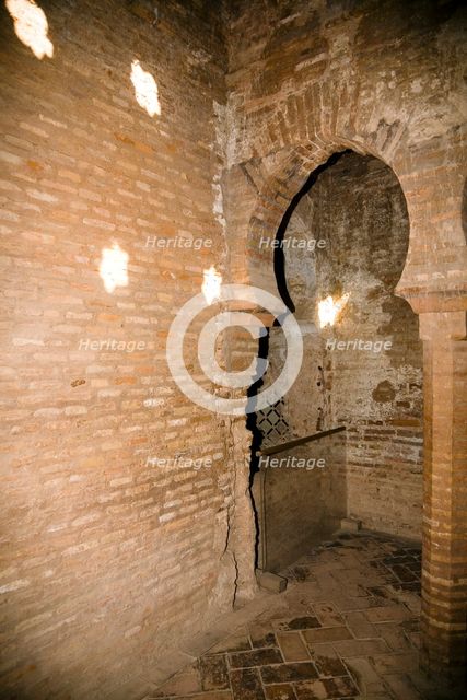 A bath house in Alhambra, Granada, Spain, 2007. Creator: Samuel Magal.