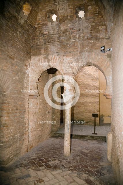 A bath house in Alhambra, Granada, Spain, 2007. Creator: Samuel Magal.