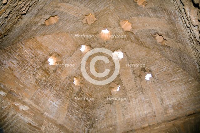 A bath house in Alhambra, Granada, Spain, 2007. Creator: Samuel Magal.
