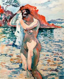 A Bather 1906. Artist: Henri Manguin