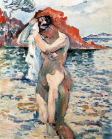 A Bather 1906. Artist: Henri Manguin