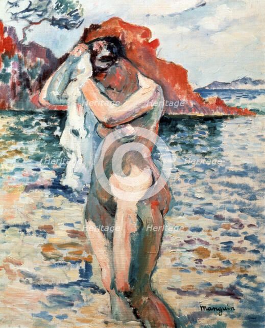 'A Bather', 1906.  Artist: Henri Manguin
