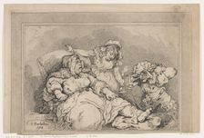 A Bawd on her Last Legs, 1792., 1792. Creator: Thomas Rowlandson