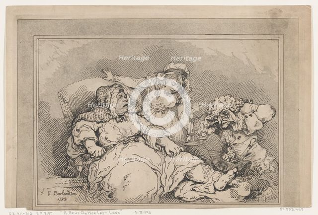 A Bawd on her Last Legs, 1792., 1792. Creator: Thomas Rowlandson.