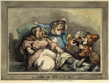 A Bawd on Her Last Legs 1792. Artist: Thomas Rowlandson