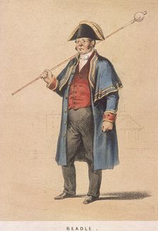 A Beadle, 1855. Artist: Day & Son