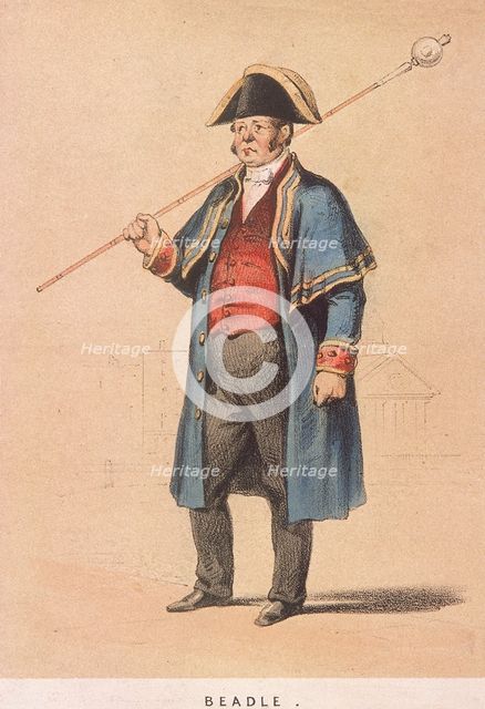 A Beadle, 1855. Artist: Day & Son