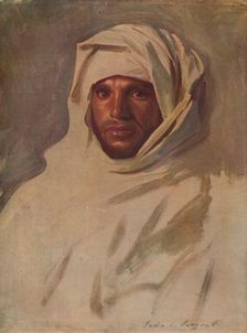 A Bedouin Arab c1891, (c1915). Artist: John Singer Sargent