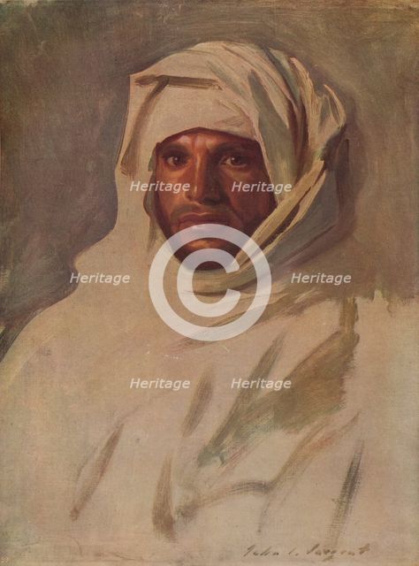 'A Bedouin Arab',  c1891, (c1915). Artist: John Singer Sargent.