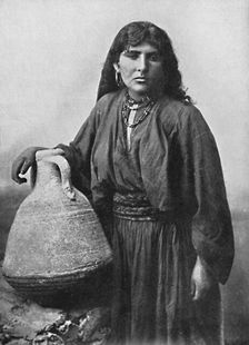 A Bedouin woman, Egypt, 1912