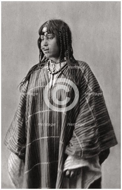 A Bedouin's wife, Iraq, 1925.Artist: A Kerim