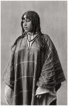 A Bedouin's wife, Iraq, 1925.Artist: A Kerim