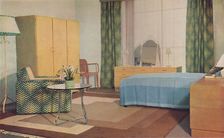 A bedroom designed by Miss P. E. Humphries 1936