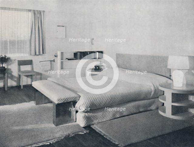 'A bedroom in a country house, by Duncan Miller, London', 1936. Artist: Unknown.