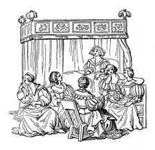 A bedroom party, 1631, (1910)