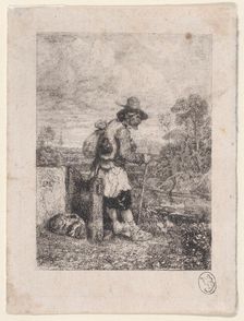 A Beggar, 1833-38. Creator: Alexandre Gabriel Decamps
