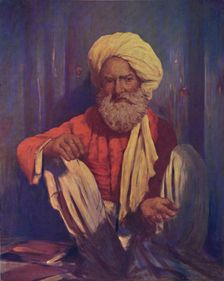 A Beggar 1903. Artist: Mortimer L Menpes