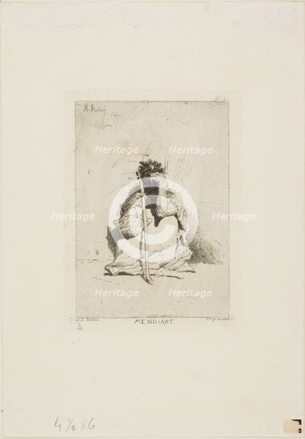 A Beggar, n.d. Creator: Mariano Jose Maria Bernardo Fortuny y Carbo.