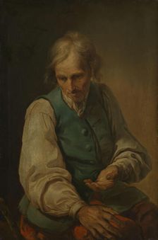 A Beggar, Undated. Creator: Charles Hutin