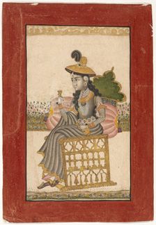 A Bejeweled Lady. Artist: Anonymous