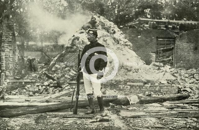 'A Belgian Outpost', (1919). Creator: Unknown.