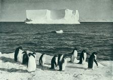 A Berg Drifting in McMurdo Sound c1910–1913, (1913). Artist: Herbert Ponting