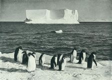 A Berg Drifting in McMurdo Sound c1910–1913, (1913). Artist: Herbert Ponting