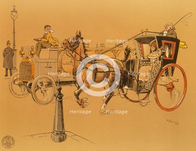A Berliet lorry, 1906. Artist: Unknown