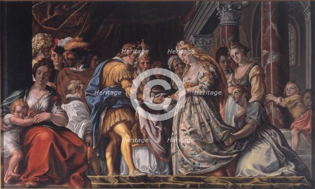 A Betrothal, 1619-1622. Creator: Francis Cleyn.