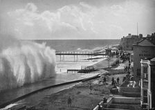 A Big Sea at Bognor c1896. Artist: Poulton & Co