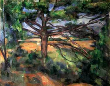 A Big Pine Tree near Aix 1895-1897. Artist: Paul Cezanne