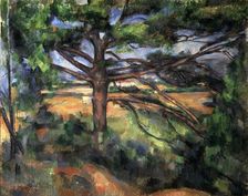 A Big Pine Tree near Aix 1895-1897. Artist: Paul Cezanne