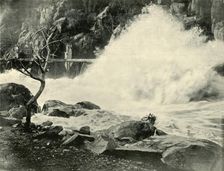 A Big Wave in the Cataract Gorge, near Launceston 1901. Creator: Unknown