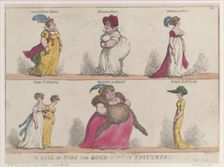 A Bill of Fare for Bond Street Epicures!!, October 25, 1808., October 25, 1808. Creator: Thomas Rowlandson
