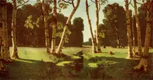 A Birchwood 1879, (1965). Creator: Arkhip Ivanovich Kuindzhi