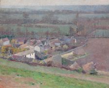 A Bird's-Eye View, 1889. Creator: Theodore Robinson
