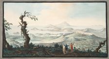 A Bird's eye view from the Convent of the Camalpoli, 1776