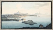 A bird's eye view of the territory raised by Volcanic Explosions, 1776