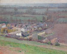 A Bird's-Eye View, 1889. Creator: Theodore Robinson